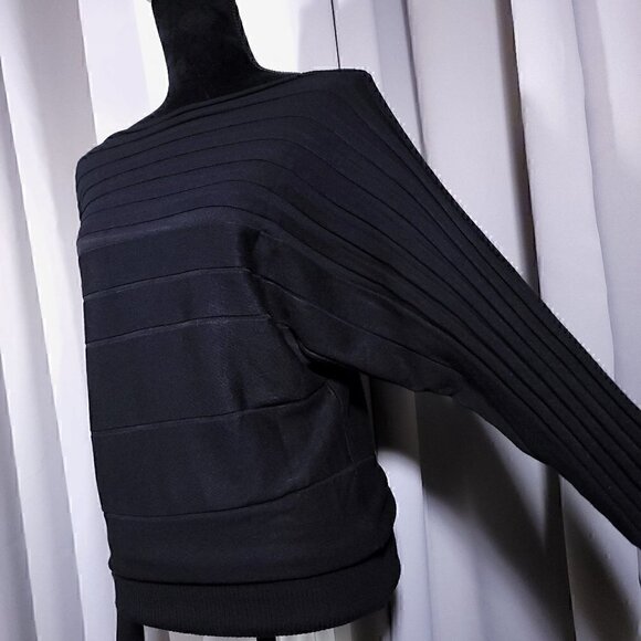 Acevog Womens Pullover Black Sweater Size M (NWT) - Picture 10 of 14